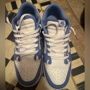 Nike Dunk Low – White & Carolina Blue – Men’s Size 10
